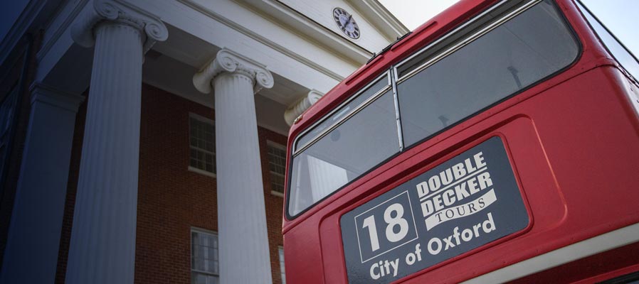 Lyceum and Double Decker bus