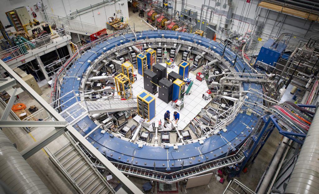 Muon g-2 detector at Fermilab
